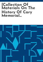 _Collection_of_materials_on_the_history_of_Cary_Memorial_Library__Lexington__Mass